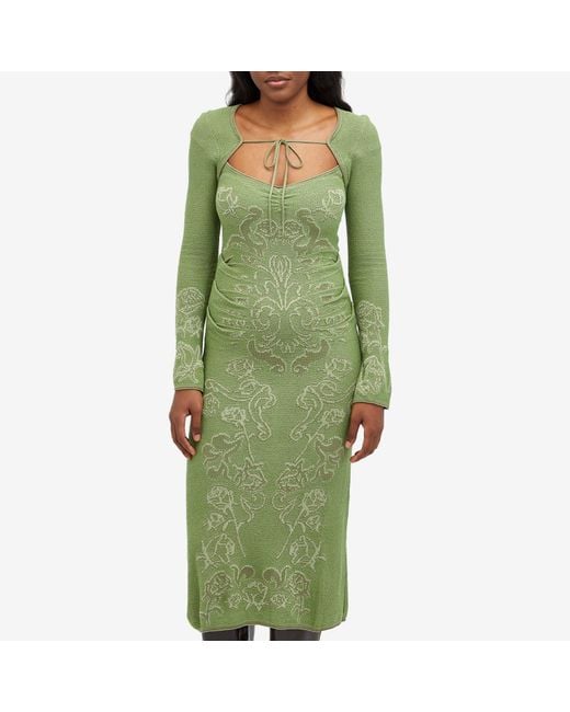 House Of Sunny Green The Envy Dress