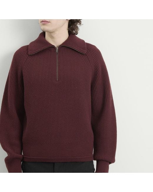 Entire studios Purple Blimp Quarter Zip for men