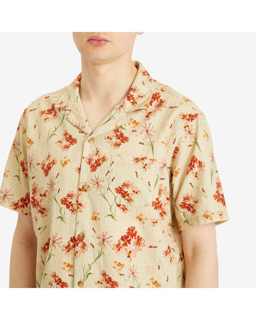 Kestin Natural Crammond Floral Print Shirt for men