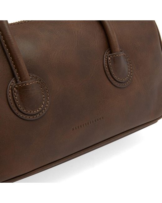 【関税込み】MARGESHERWOOD ブラウン スモール Zipper バッグ Zipper Small Bag by Marge Sherwood | Hills Dry Goods