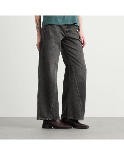 Anine Bing Gray Brie Jeans