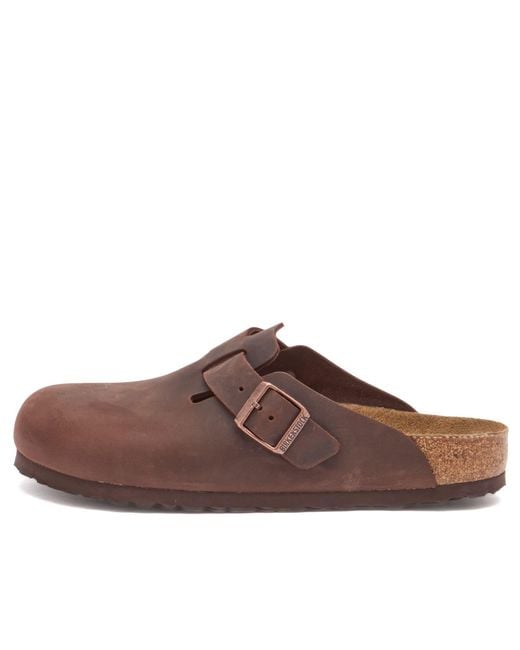 Birkenstock Brown Boston Sfb Clog