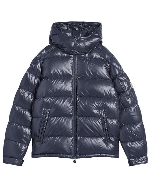 Moncler Blue Maya Down Jacket for men
