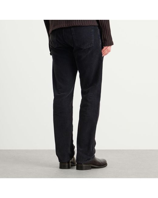 Studio Nicholson Blue Woodstock Corduroy 5 Pocket Pant for men