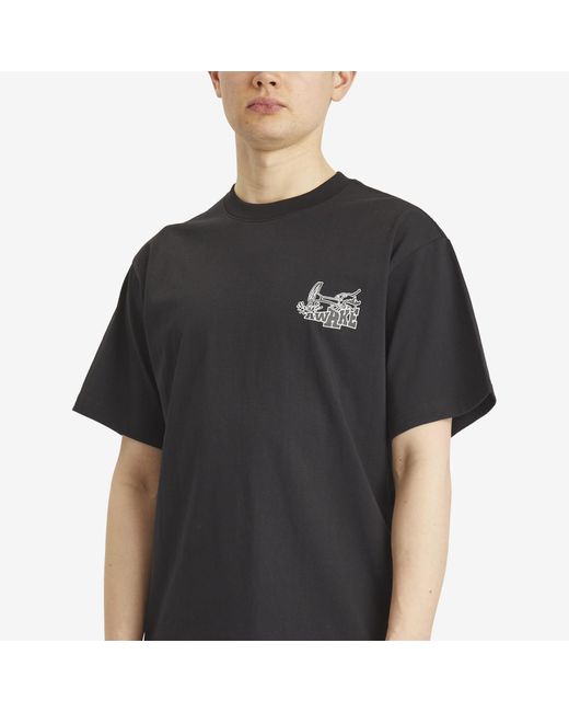 AWAKE NY Black Hammer T-Shirt for men