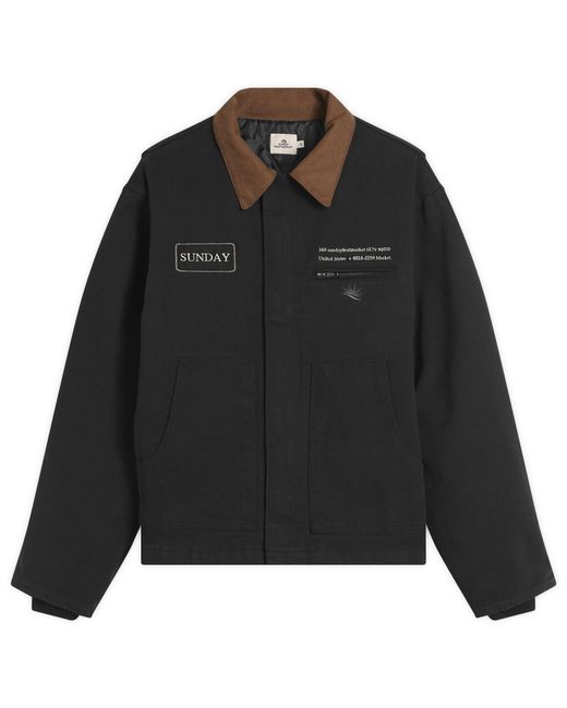 SUNDAYFRUITMARKET Black Sunday Work Jacket