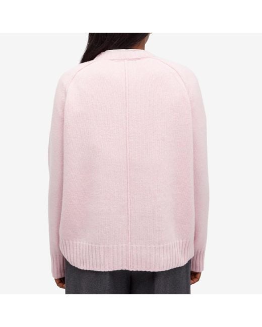 Rohe Pink Wool Cashmere Sweater