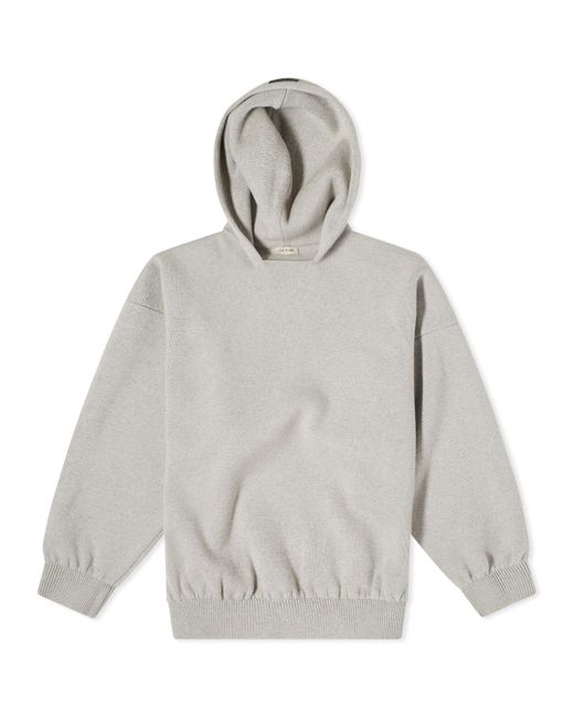 Fear Of God Gray Boucle 8 Hoodie for men