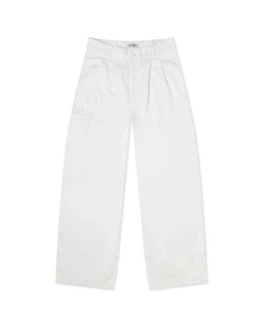 Carhartt White Collins Pant