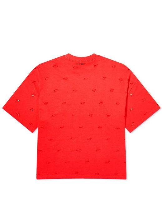 Nike X Jacquemus Swoosh T-Shirt in Red | Lyst