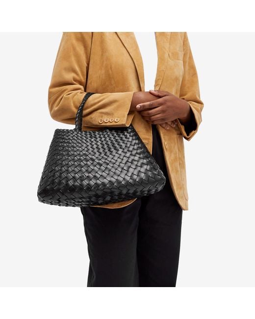 Dragon Diffusion Black Santa Croce Small Bag