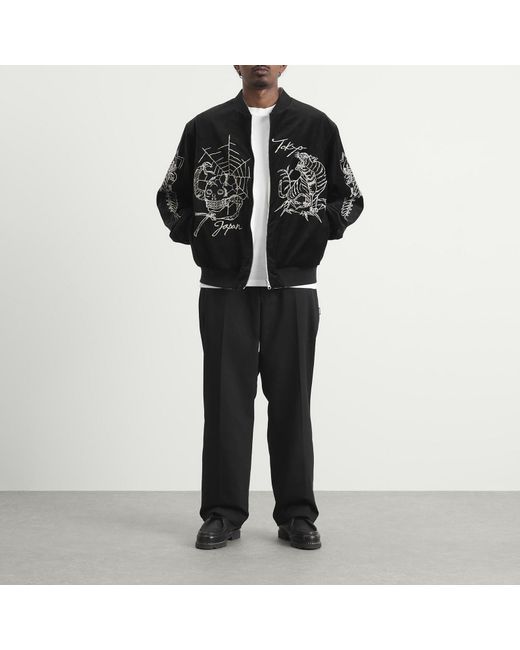 Neighborhood Black Souvenir Jacket for men