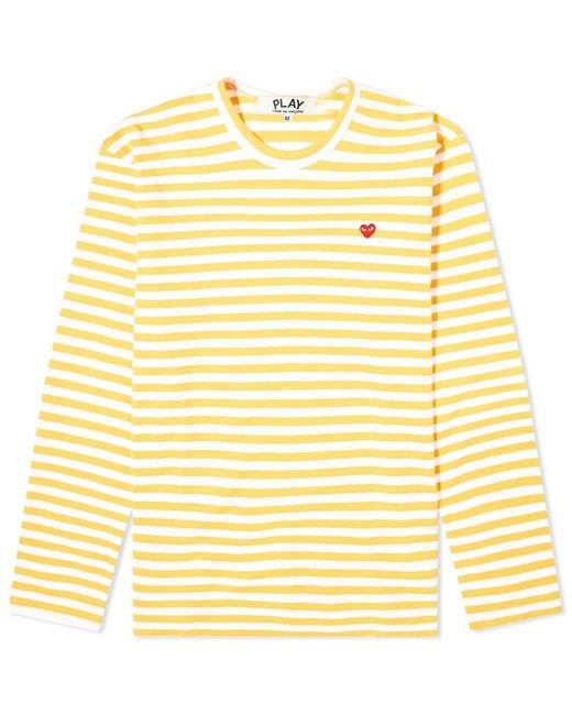 yellow commes des garcons