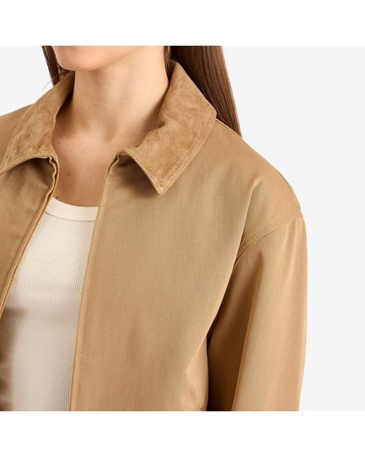 Amiri Brown Quad Work Jacket