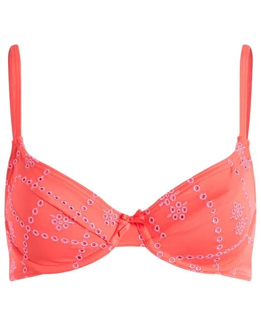 Damson Madder Pink Uma Underwire Bikini Top