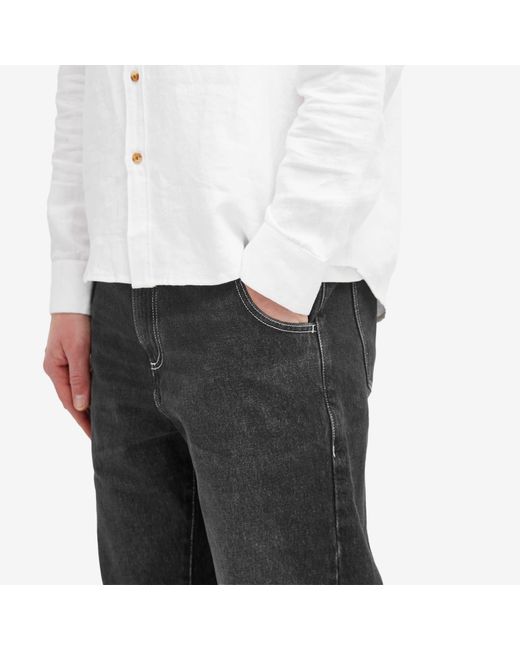 mfpen Gray Regular Jeans for men
