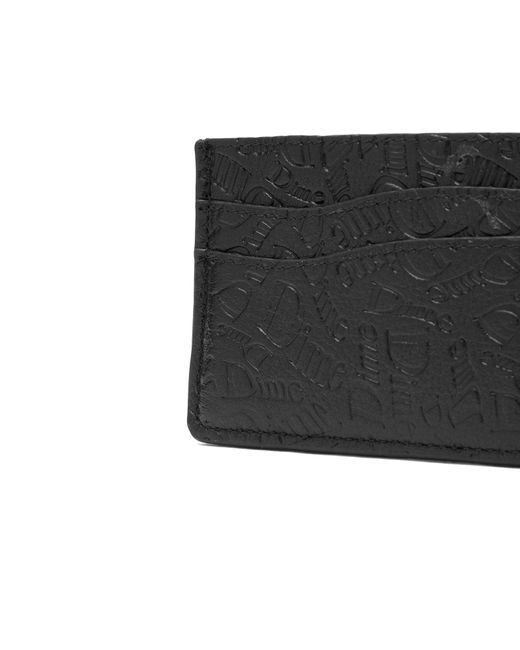 Dime Black Haha Leather Cardholder for men