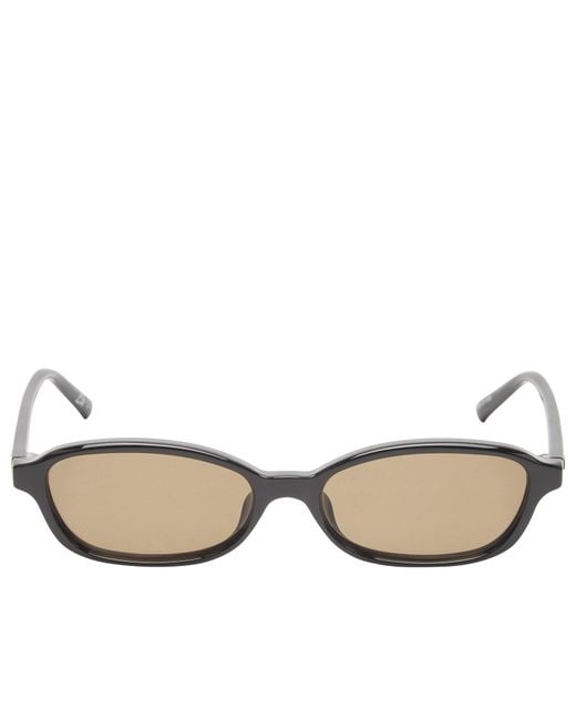 Le Specs Metallic Honey Pot Sunglasses