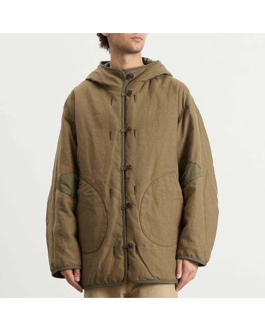 Visvim Green Greely Corps Down Parka for men