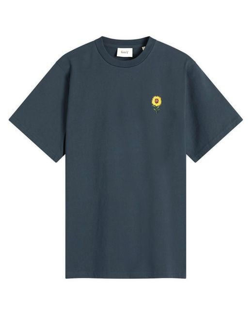 Forét Blue Tournesol T-Shirt for men