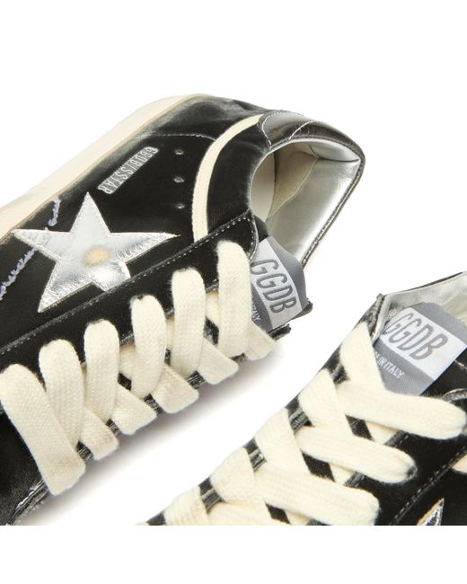 Golden Goose Deluxe Brand Black Velvet Super Star Sneaker