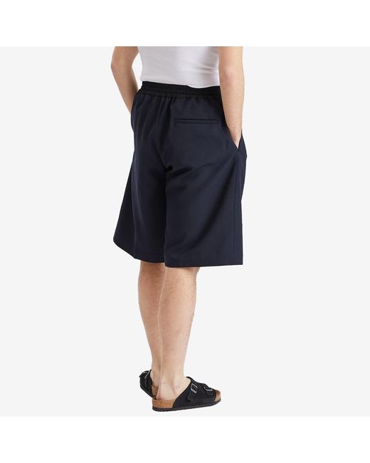 Studio Nicholson Blue Drawstring Shorts for men