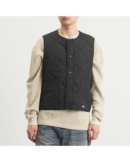 Dickies Black Samburg Liner Vest for men