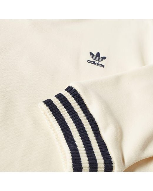 adidas X Sporty & Rich V-neck Sweater in White for Men
