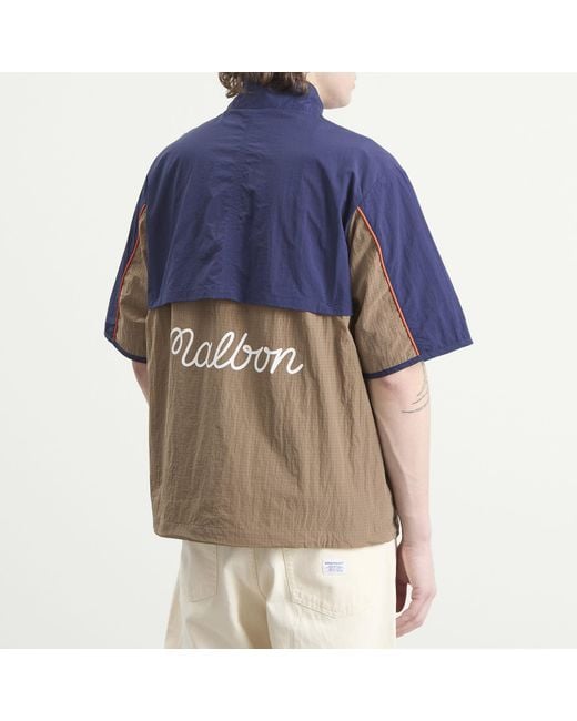 Malbon Blue Torrey Pines Windshirt for men