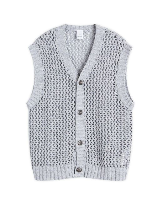Won Hundred Blue Lionel Knitted Vest for men