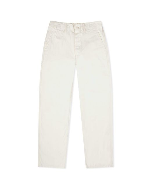 Orslow White French Work Pant for men
