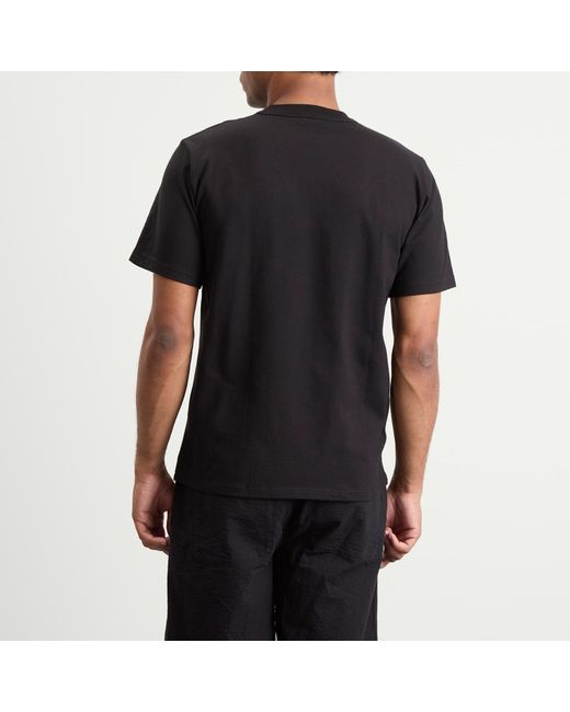 Armor Lux Black Callac Classic T-Shirt for men