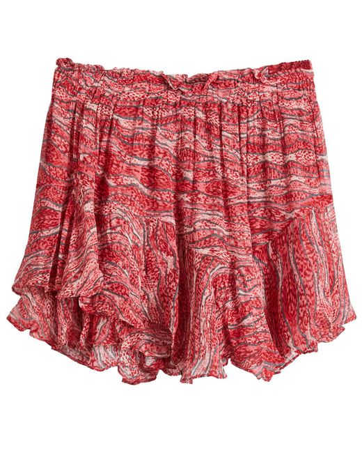 Isabel Marant Sornel Layered Mini Skirt