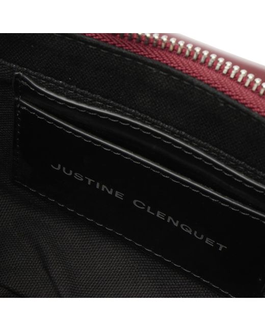 Justine Clenquet Purple Marla Evening Bag