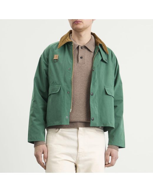 Barbour Green Os Spey Casual Jacket for men