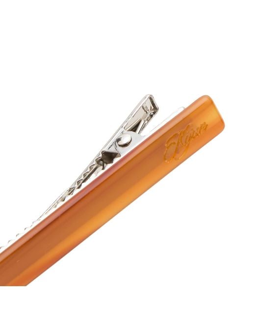 Kijun Orange Shell Hair Clip