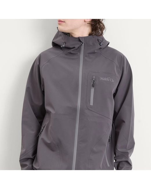 Mellow Clo Gray 3L Trek Jacket for men