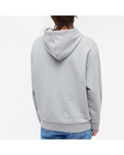 A.P.C. Gray End. X 'Coffee Club' Pierre Hoodie for men