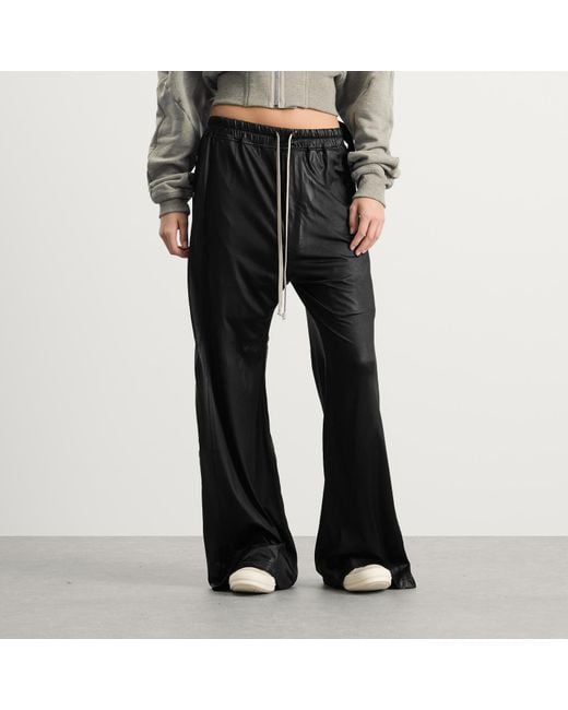 Rick Owens Gray Wide Pusher Pants