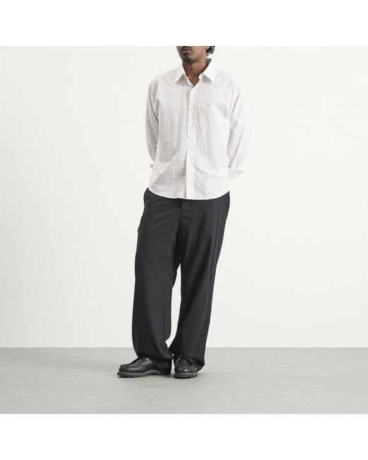 AMI Gray Elasticated Waist Trousers for men