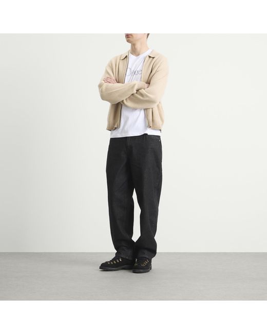 Dime Black Baggy Denim Pants for men
