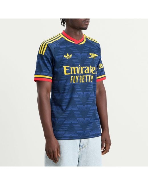 Adidas Blue Arsenal Fc Away Jersey for men