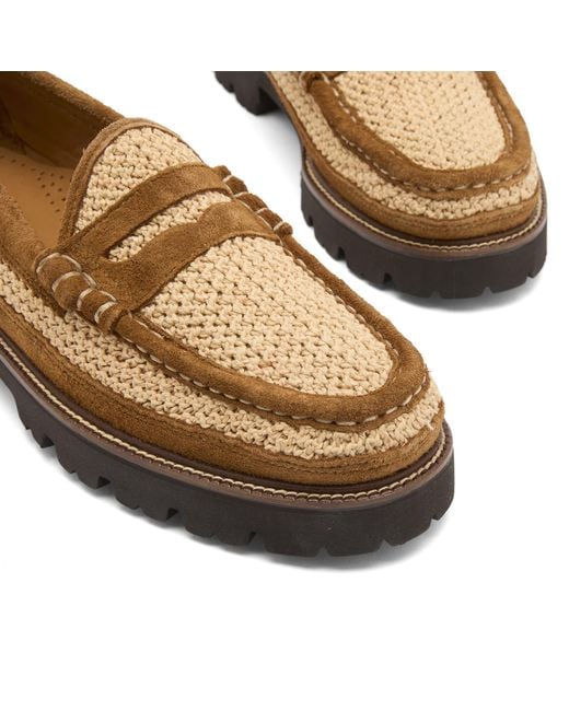 Corridor NYC Brown X G.H Bass Larson Weejun Loafer for men