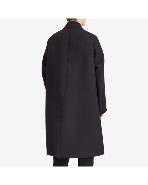 Gucci Black Gg Monogram Jacquard Coat for men