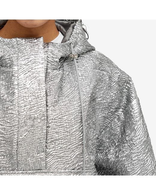 Cecilie Bahnsen Orion Jacket in Gray | Lyst