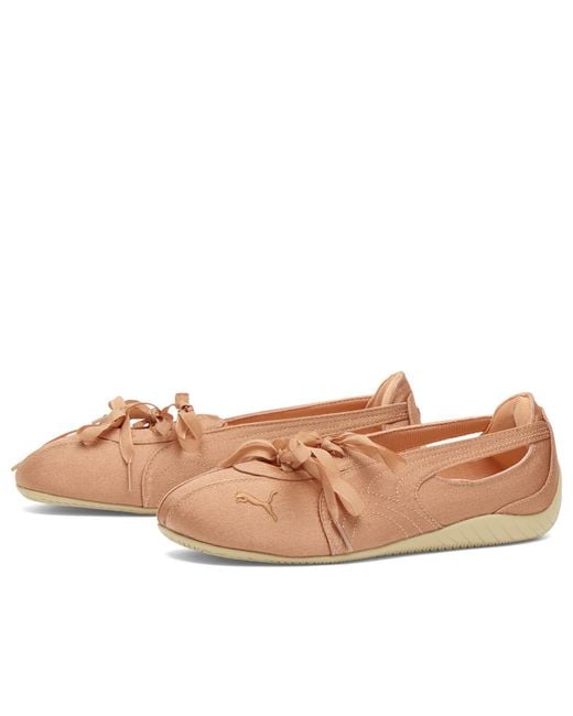 PUMA Pink Speedcat Ballet Nova Satin Sneaker