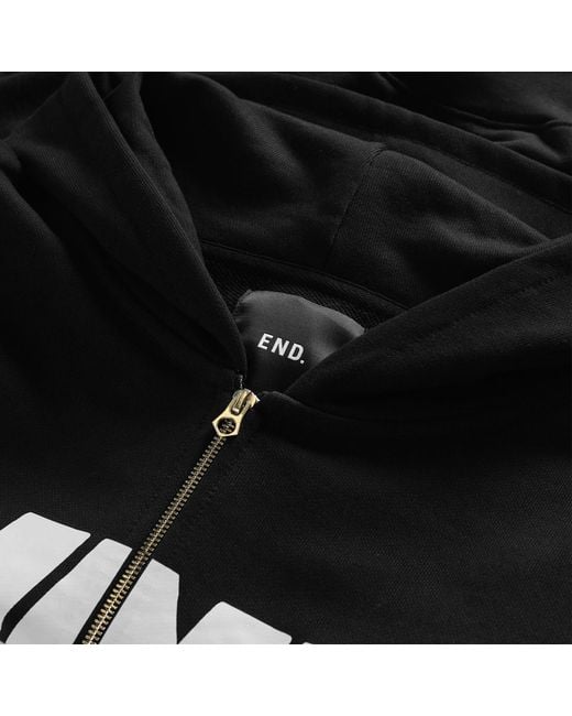 END. Black Pint Club Zip-Hoodie