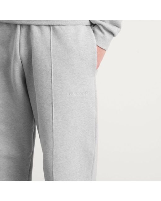 MKI Miyuki-Zoku Gray Superweight Wide Leg Joggers for men