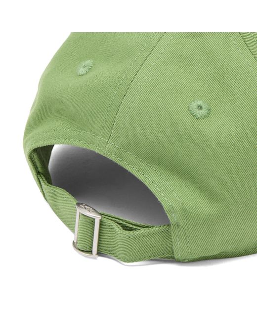 Drole de Monsieur Green Calligraphy Slogan Cap for men