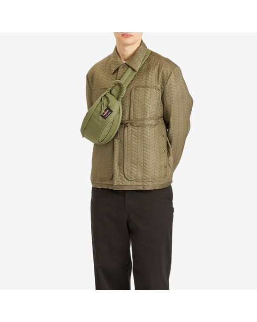 Eastpak Green X Craig Quilted Padded Pak'R Waist Bag